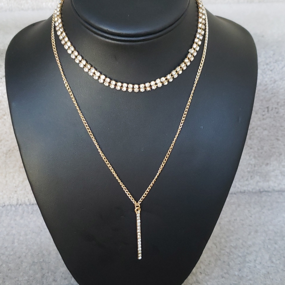 2 Chain Necklace Set